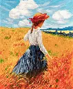 La jeune fille aux blés