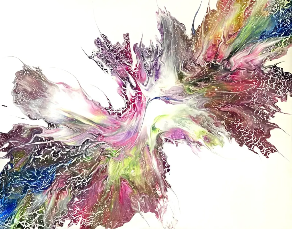 Tableau pouring - Symphonie Chromatique